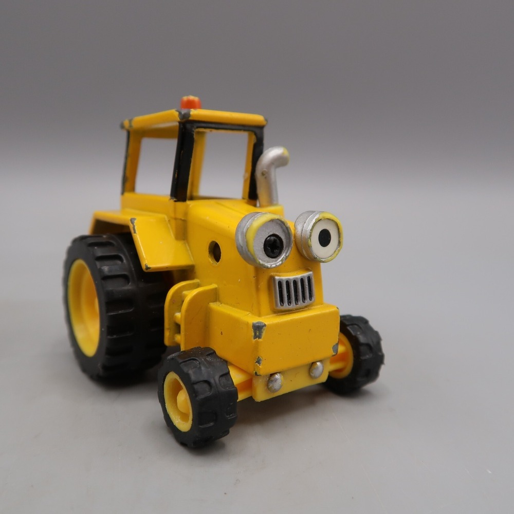 Bob The Builder Yellow Construction Figure 2005 Learning Curve diecast metal